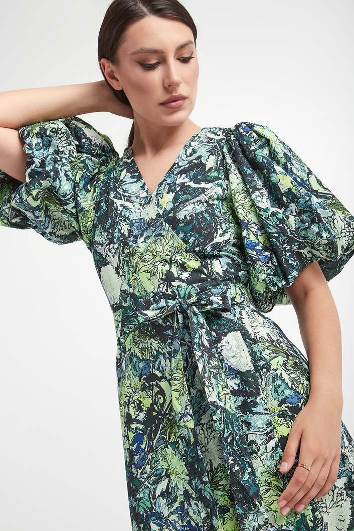 Sukienka kopertowa GESTUZ