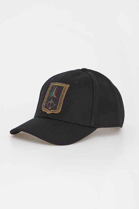Czapka męska wełniana z daszkiem AERONAUTICA MILITARE