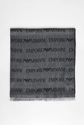 Szalik męski wełniany EMPORIO ARMANI