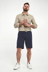 Bermudy męskie lniane AERONAUTICA MILITARE