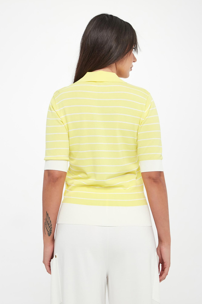 Sweter damski w stylu polo LIU JO