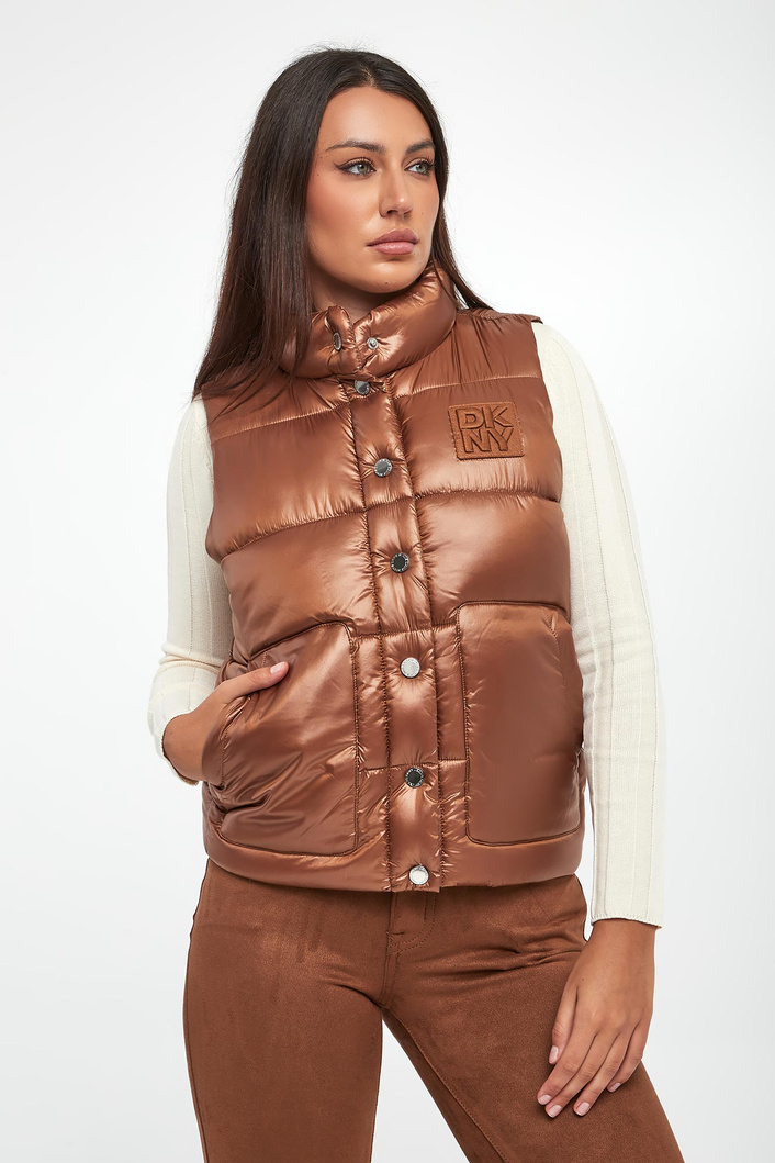 Kamizelka damska pikowana DKNY