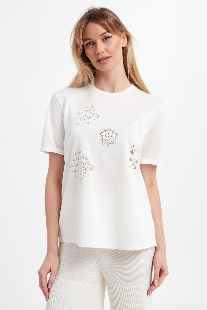 T-shirt damski TWINSET ACTITUDE