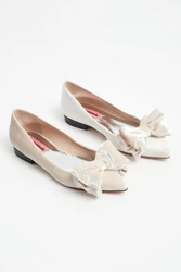 Baleriny welurowe CUSTOMMADE