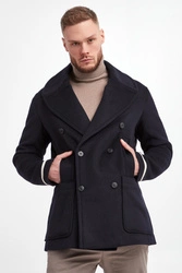 Płaszcz męski wełniany EMPORIO ARMANI