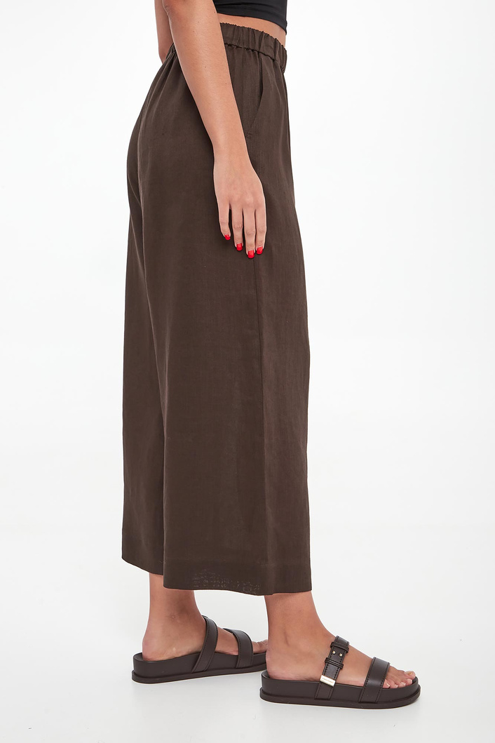 Spodnie damskie lniane Canneti MM