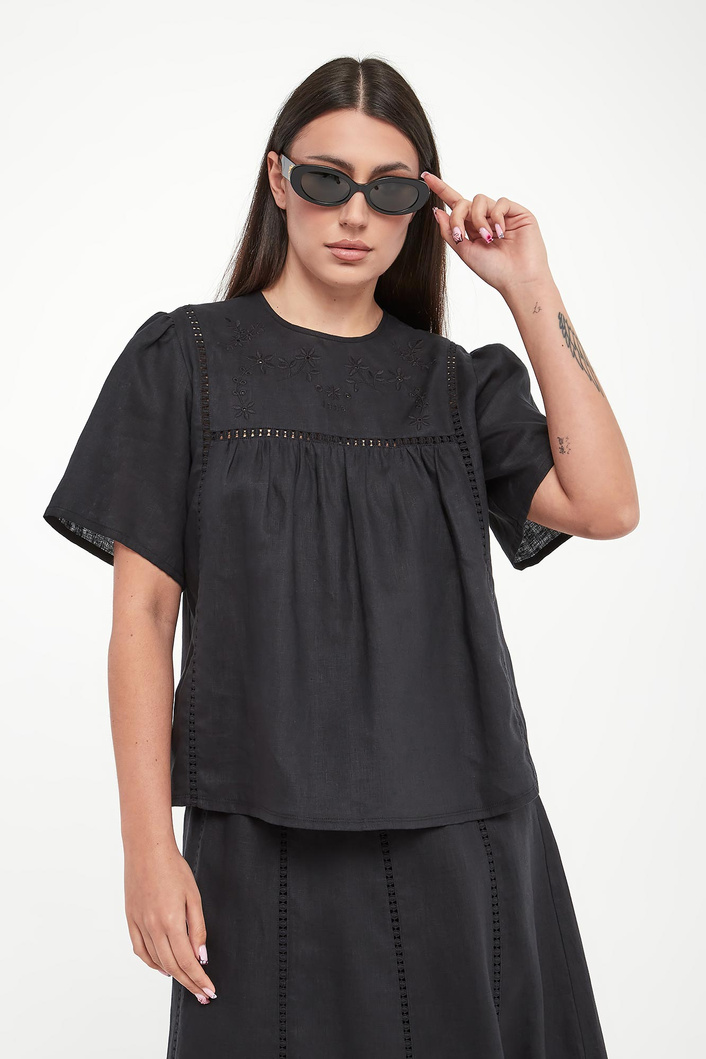 Bluzka damska lniana Bacino WEEKEND MAX MARA