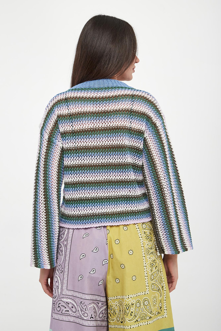 Sweter damski ażurowy lniany Epica WEEKEND MAX MARA