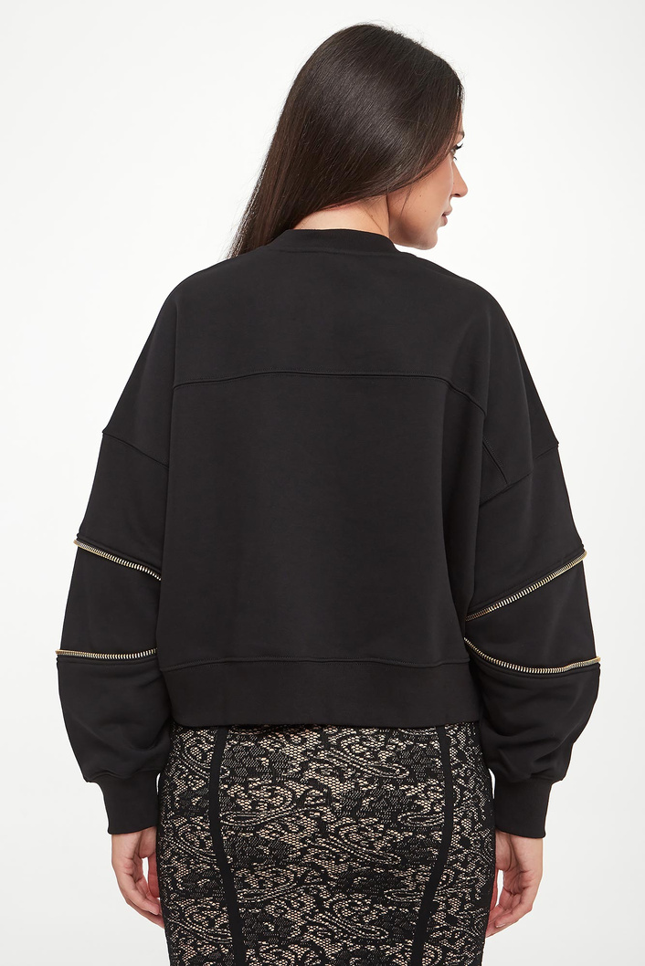 Bluza damska z zamkami ELISABETTA FRANCHI