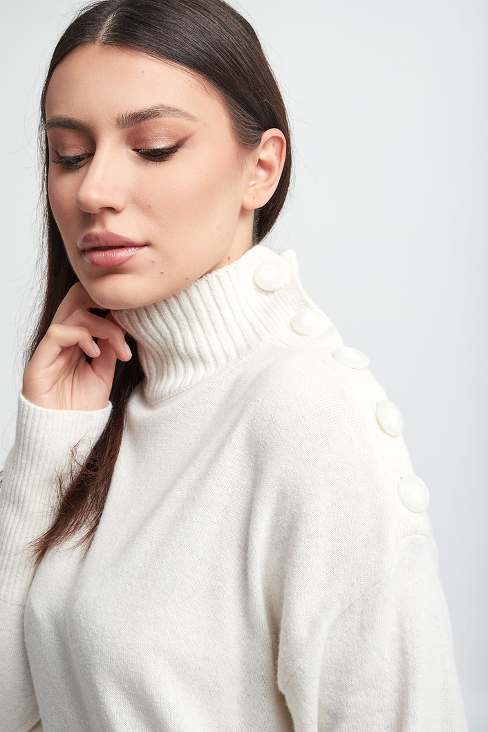 Sukienka wełniana Sanremo MARELLA MONOCHROME