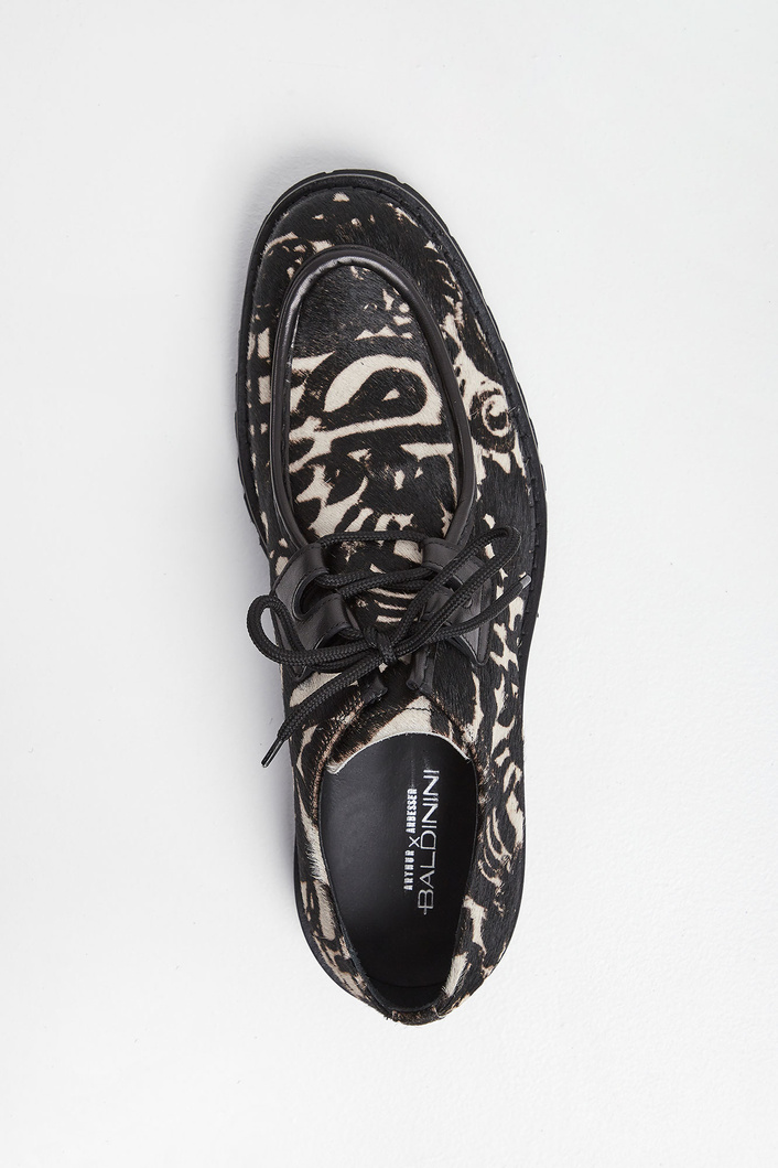 Półbuty męskie skórzane BALDININI