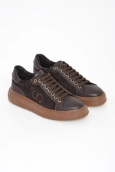 Sneakersy damskie skórzane CESARE CASADEI