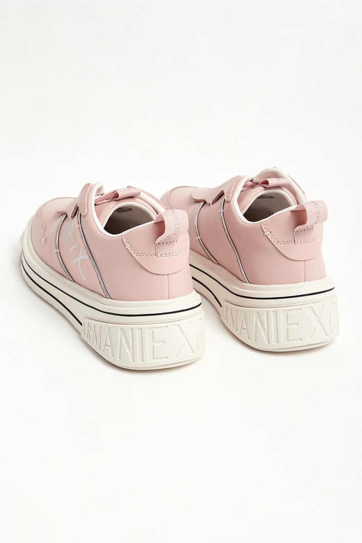 Sneakersy damskie skórzane ARMANI EXCHANGE