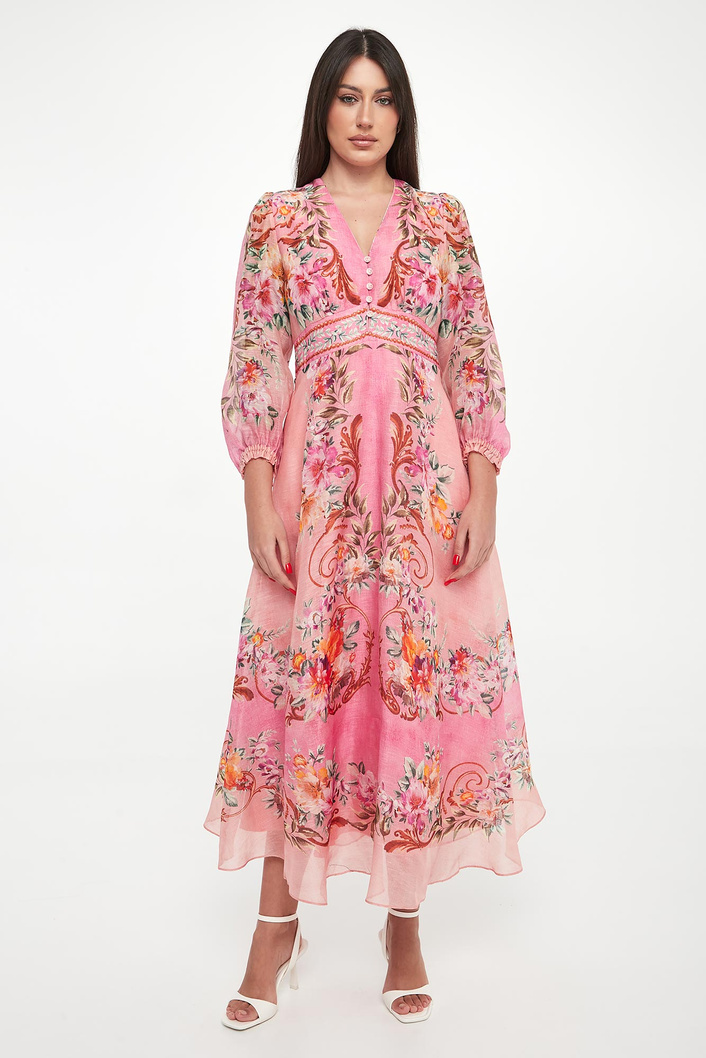 Sukienka maxi z organzy HALE BOB