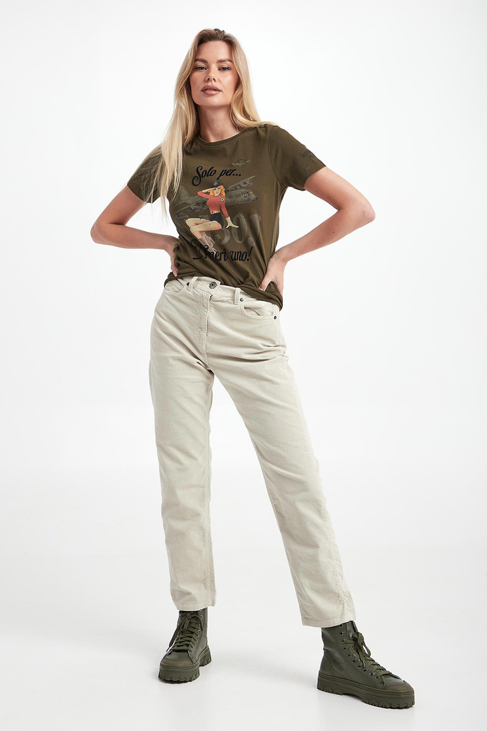 T-shirt damski AERONAUTICA MILITARE