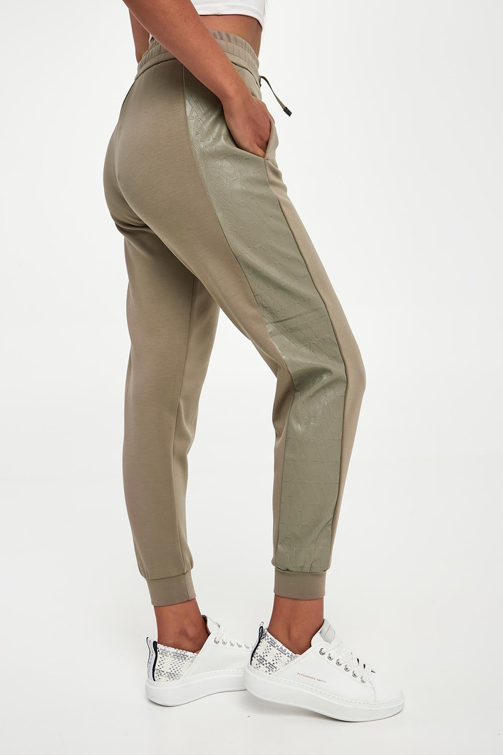 Spodnie dresowe damskie logowane ARMANI EXCHANGE