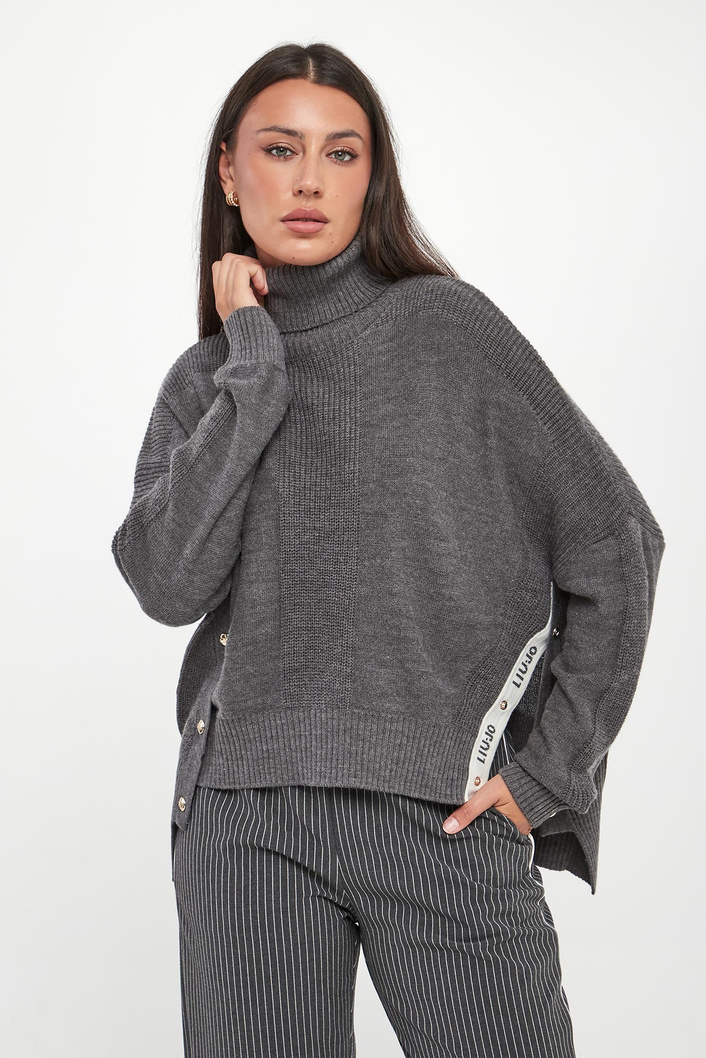 Sweter damski z golfem LIU JO