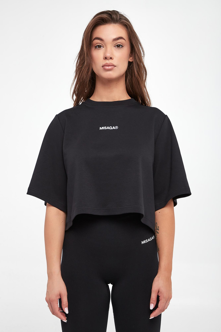 T-shirt damski Brunch Crop MISAGA