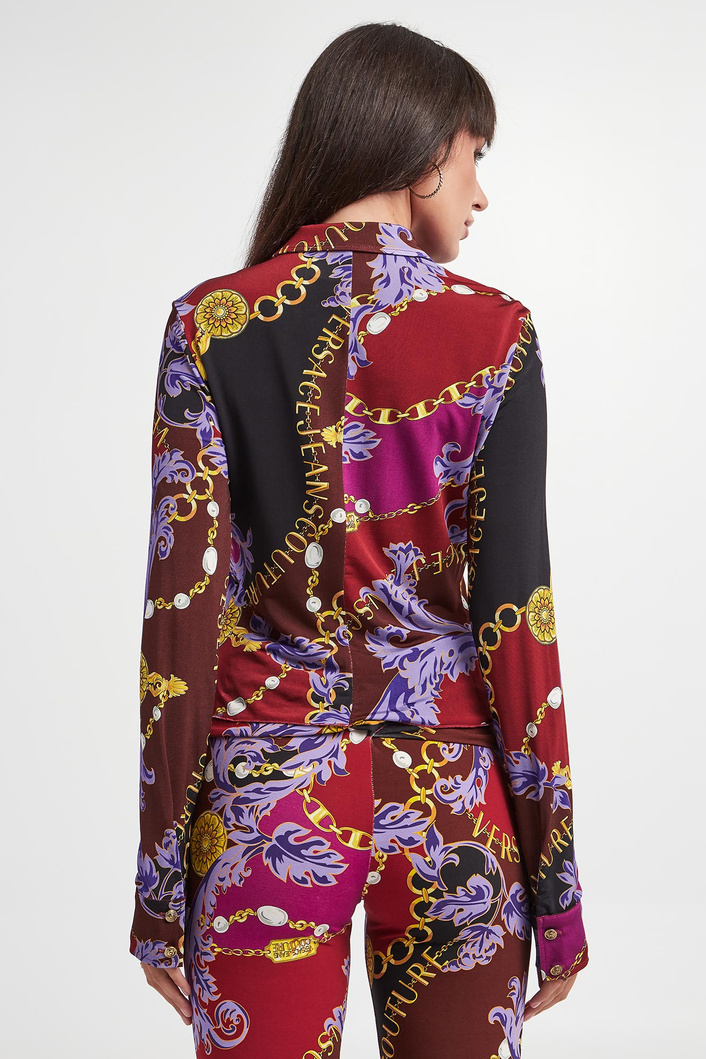 Koszula damska z logo VERSACE JEANS COUTURE