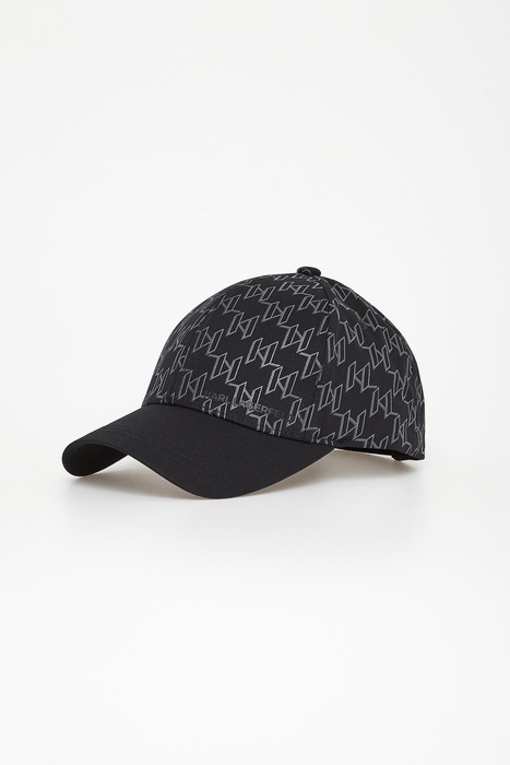 Czapka z daszkiem męska z logo KARL LAGERFELD