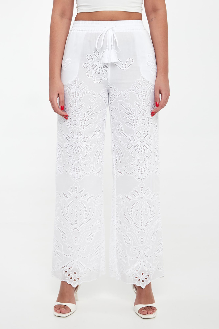 Spodnie damskie ażurowe ERMANNO FIRENZE