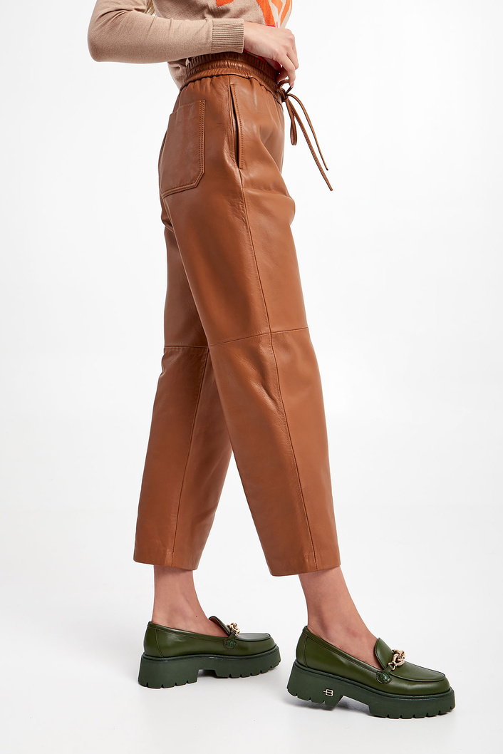 Spodnie skórzane Calao WEEKEND MAX MARA