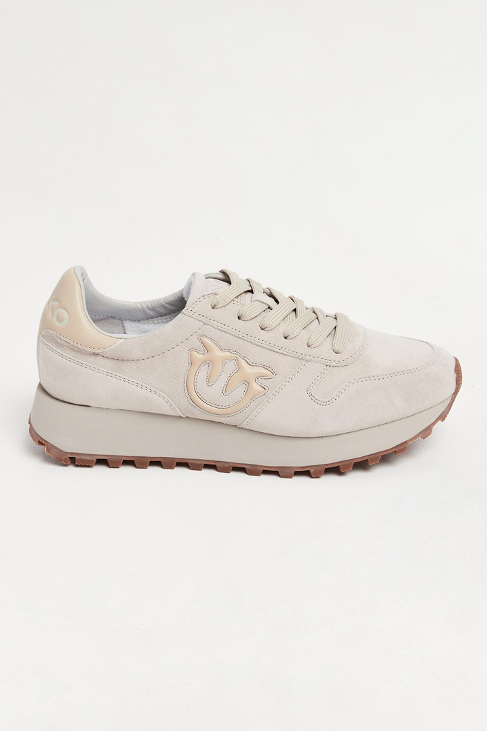 Sneakersy damskie zamszowe PINKO