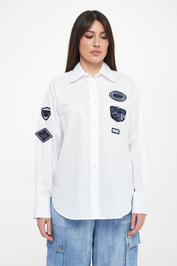 Koszula damska z naszywkami ERMANNO FIRENZE
