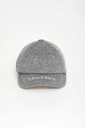 Czapka z daszkiem damska kaszmirowa Lancia MAX MARA ACCESSORI