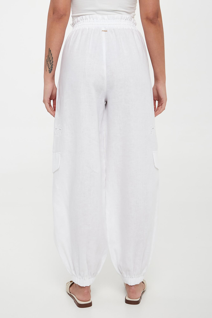 Spodnie damskie lniane TWINSET