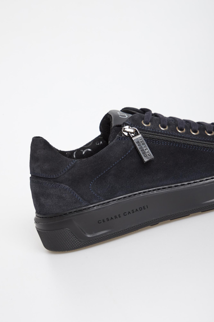 Sneakersy męskie zamszowe CESARE CASADEI