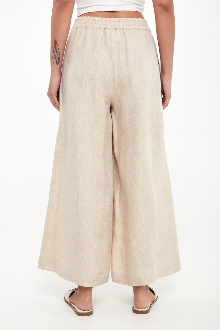 Spodnie damskie lniane Felino WEEKEND MAX MARA