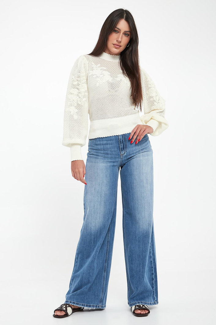 Sweter damski ażurowy TWINSET