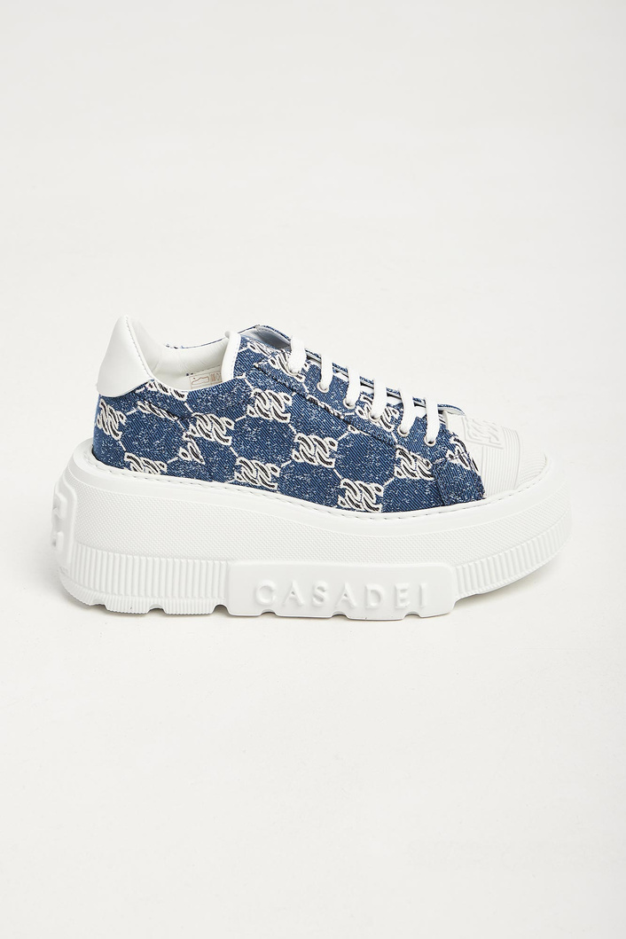 Sneakersy damskie na platformie CASADEI
