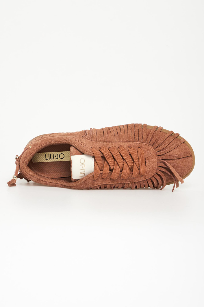 Sneakersy damskie z frędzlami Connor 04 LIU JO