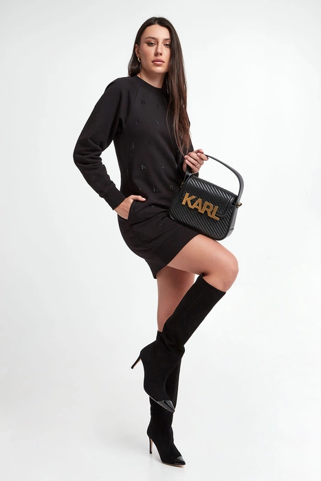 Sukienka dresowa KARL LAGERFELD