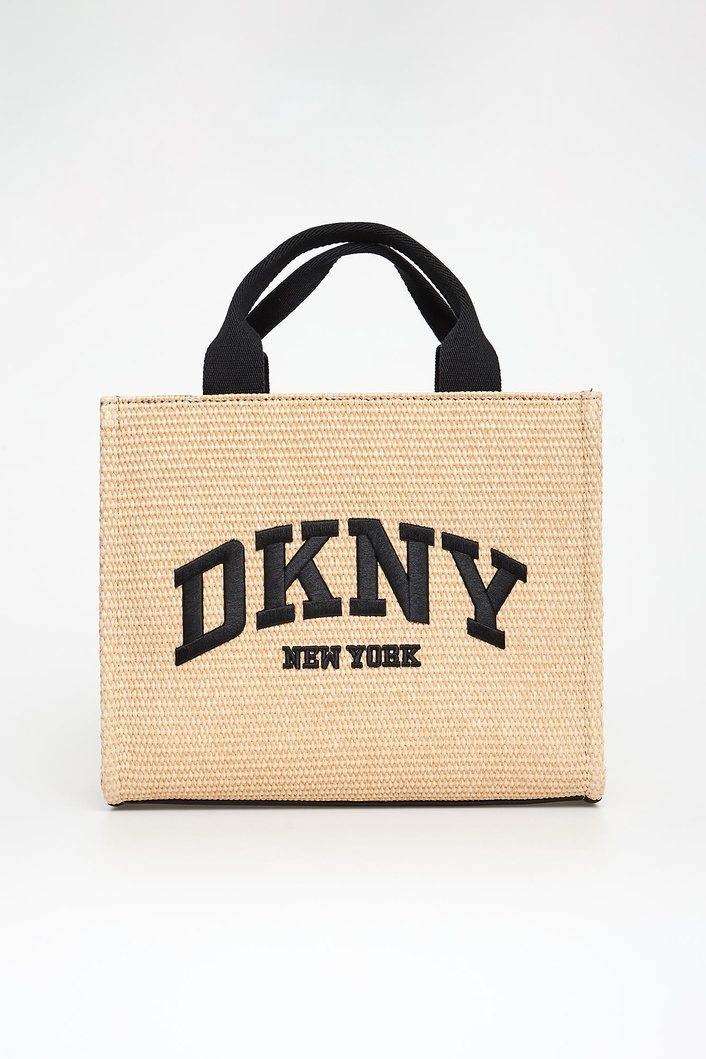 Torebka pleciona shopperka DKNY
