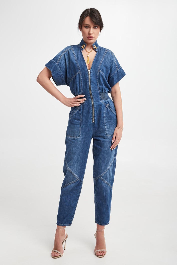 Kombinezon damski jeansowy ELISABETTA FRANCHI