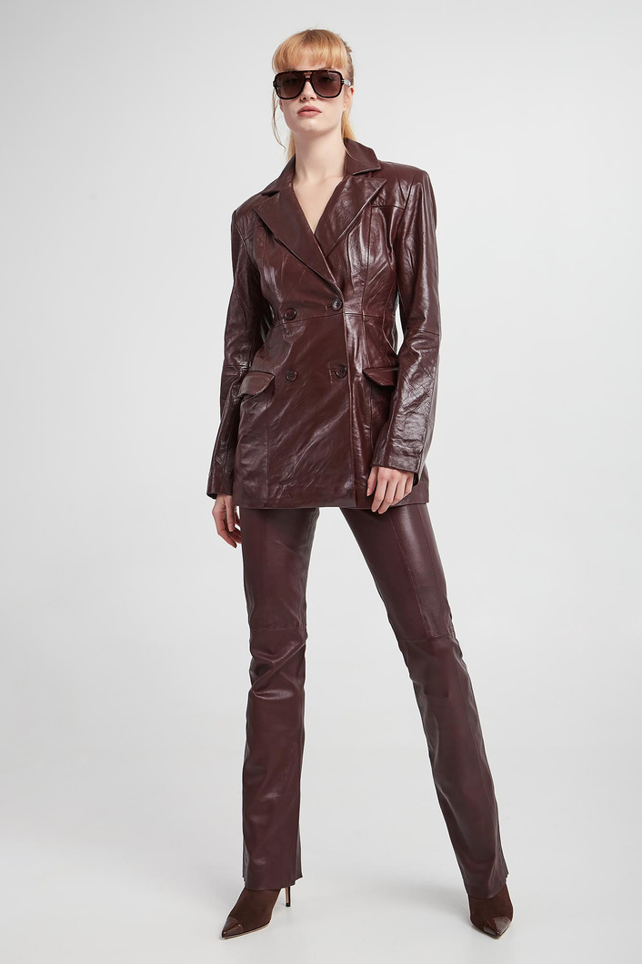 Marynarka damska skórzana GESTUZ