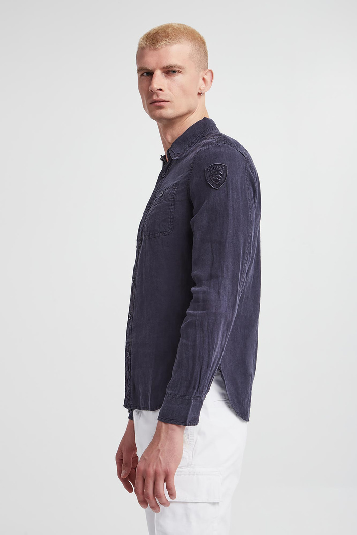 Koszula męska lniana BLAUER