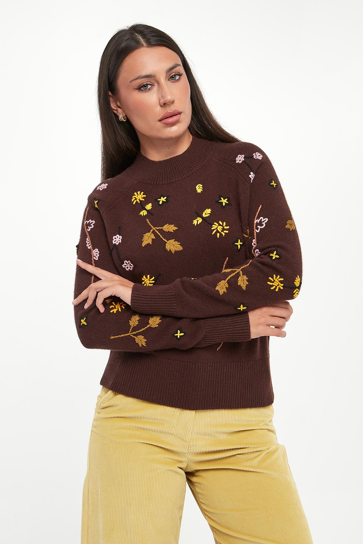 Sweter damski z wełny dziewiczej Rafia WEEKEND MAX MARA