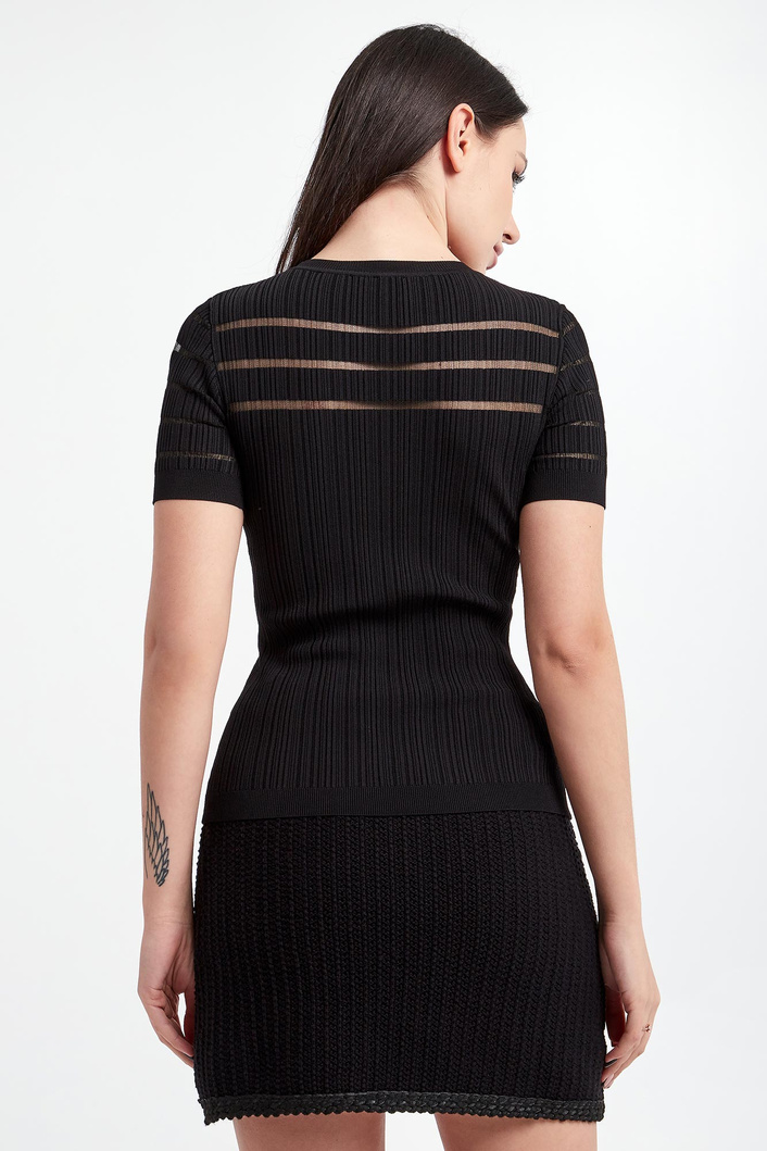 Top dzianinowy damski Seaborgio PINKO