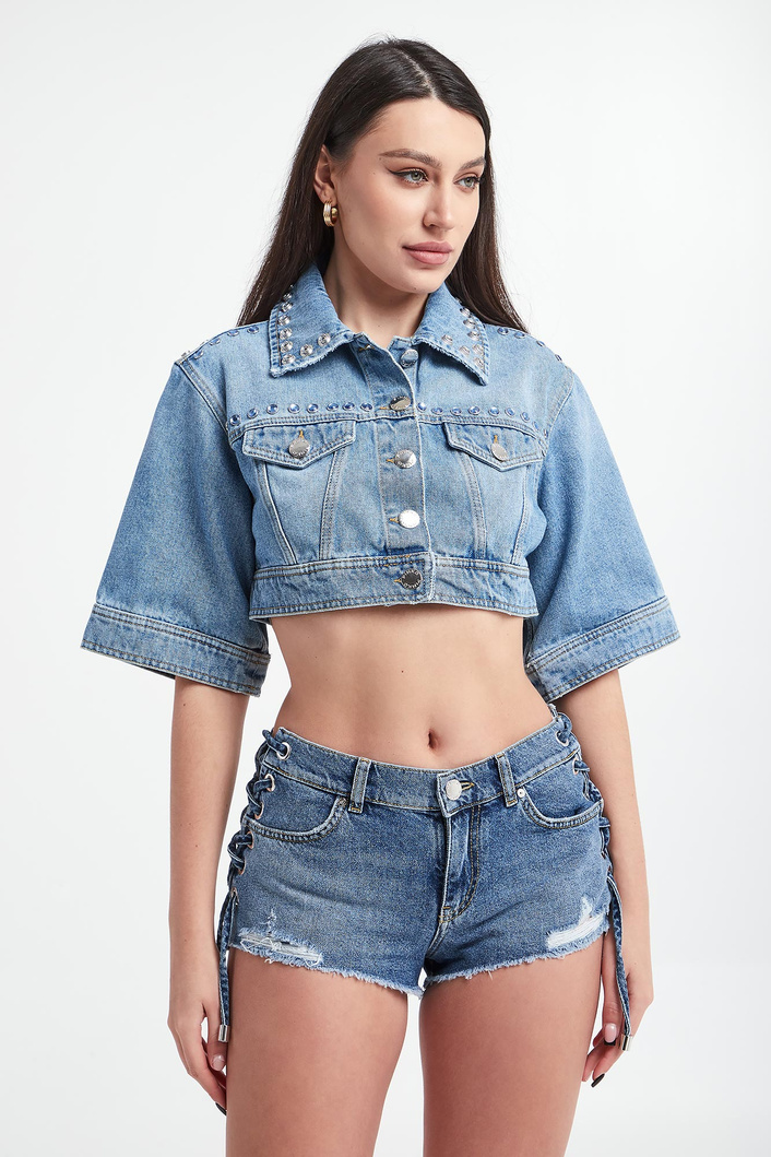 Katana jeansowa damska PINKO