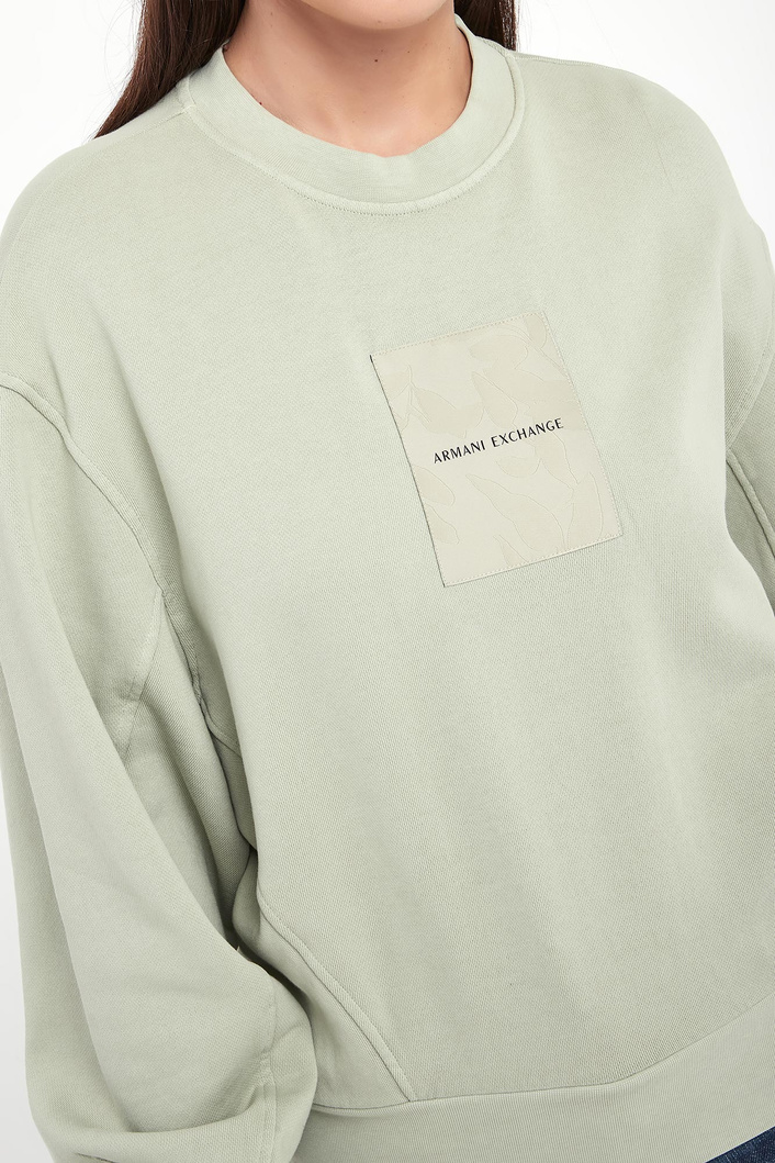 Bluza damska z logo ARMANI EXCHANGE