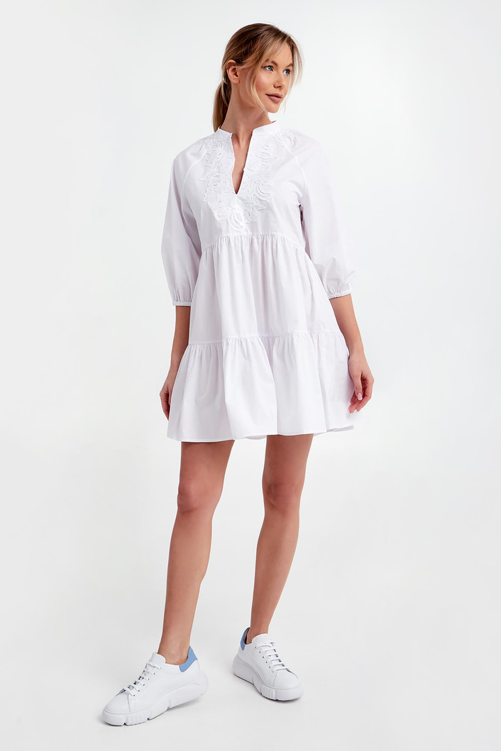 Sukienka popelinowa ERMANNO FIRENZE