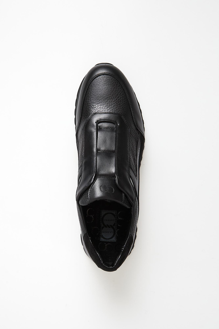 Sneakersy męskie skórzane CESARE CASADEI