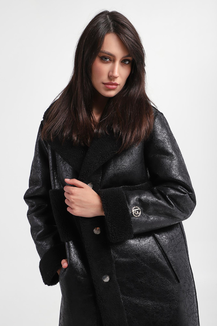 Kożuch damski dwustronny LIU JO