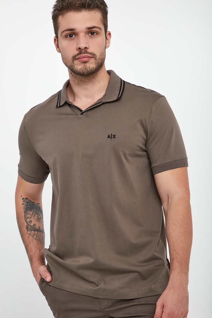 Polo męskie bawełniane ARMANI EXCHANGE