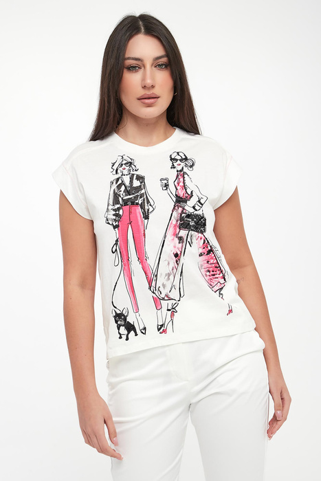 T-shirt damski z nadrukiem SPORTALM