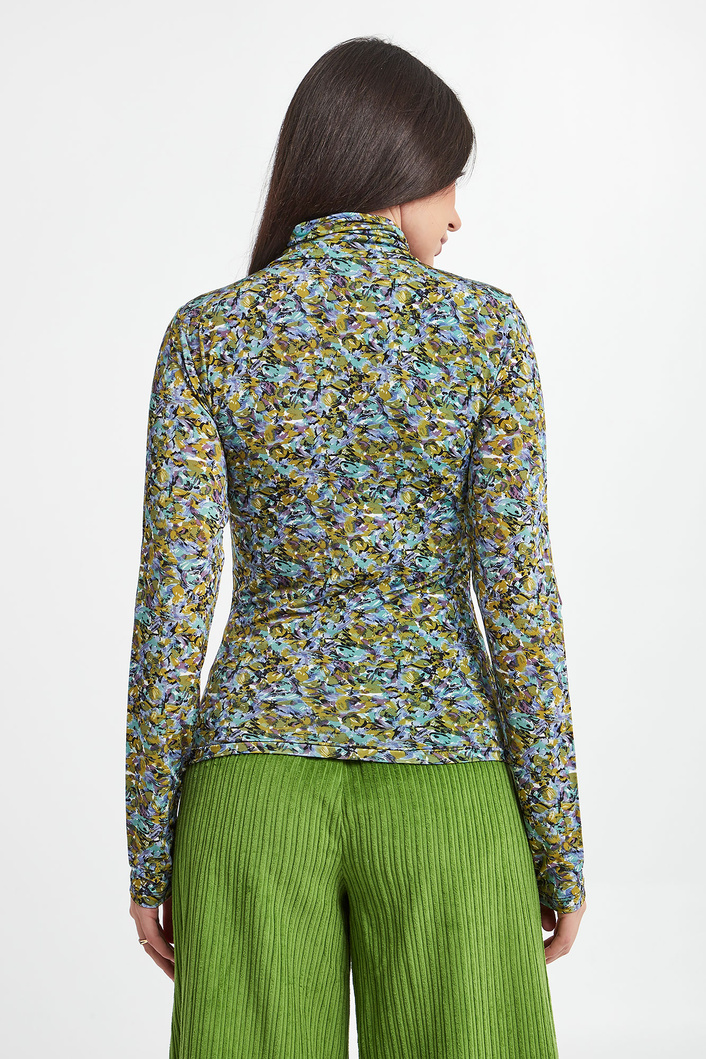 Bluzka damska z golfem GESTUZ